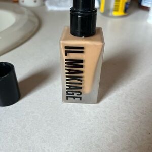 Foundation. Tested the color but that’s all. It’s number 105